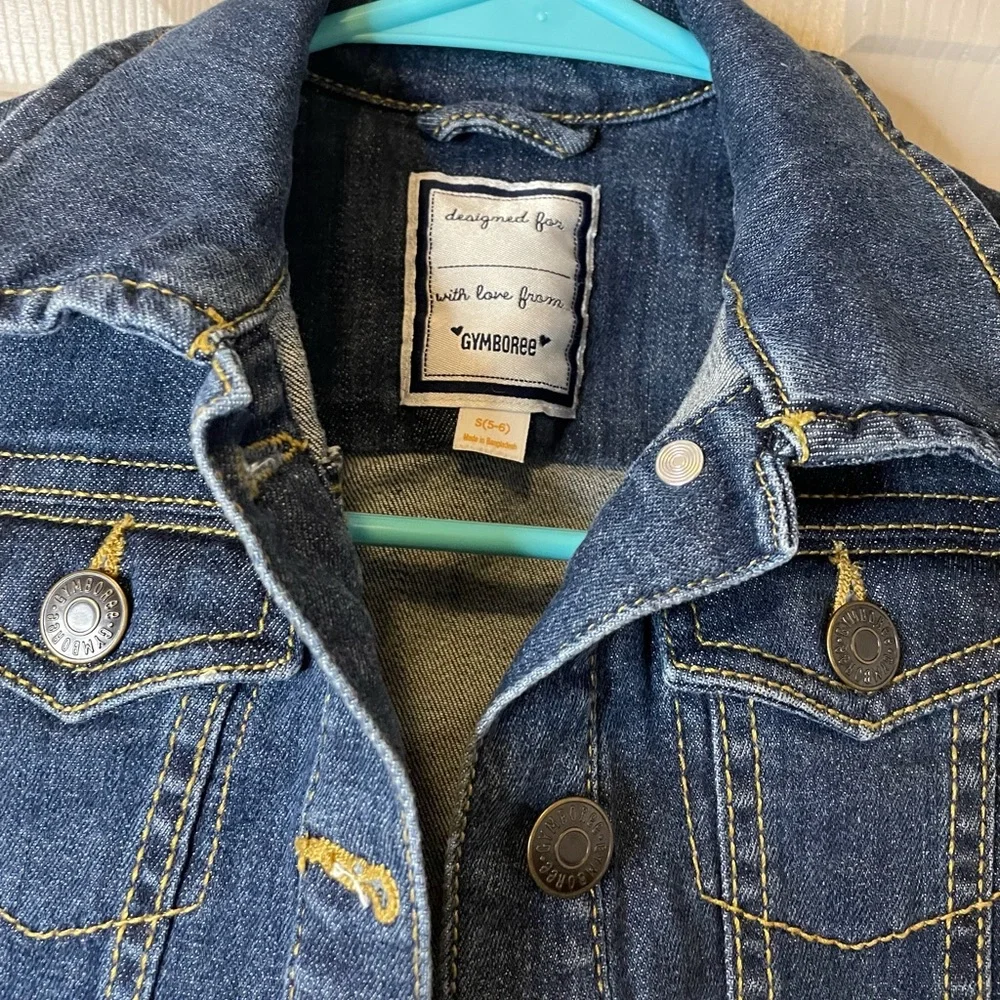 Gymboree Blue Jean Vest Girl‎ Size S (5-6)🌸